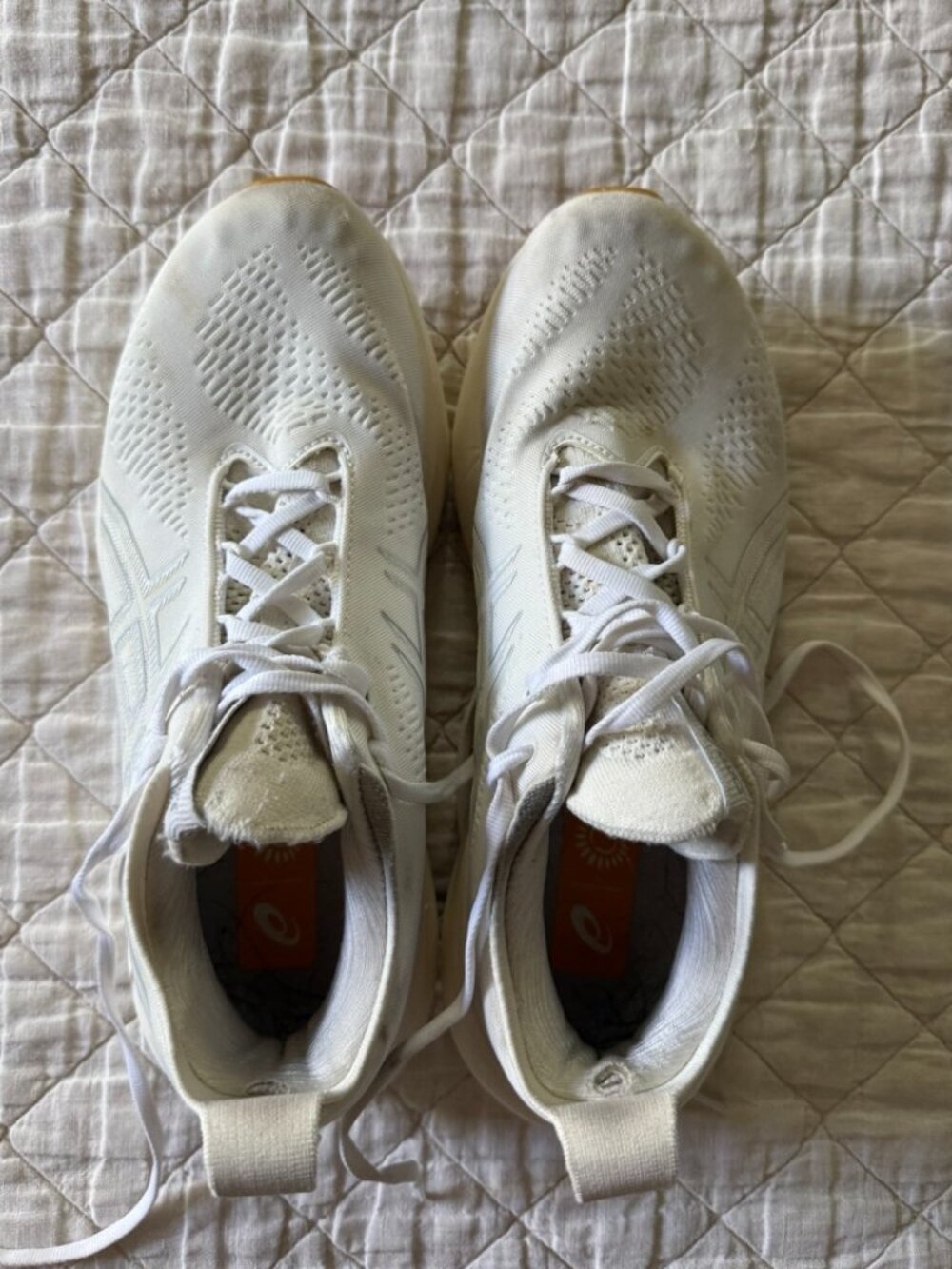 Asics Gel Nimbus 25 Running Shoe - White, Women's Size 9 - Picture 3 of 8